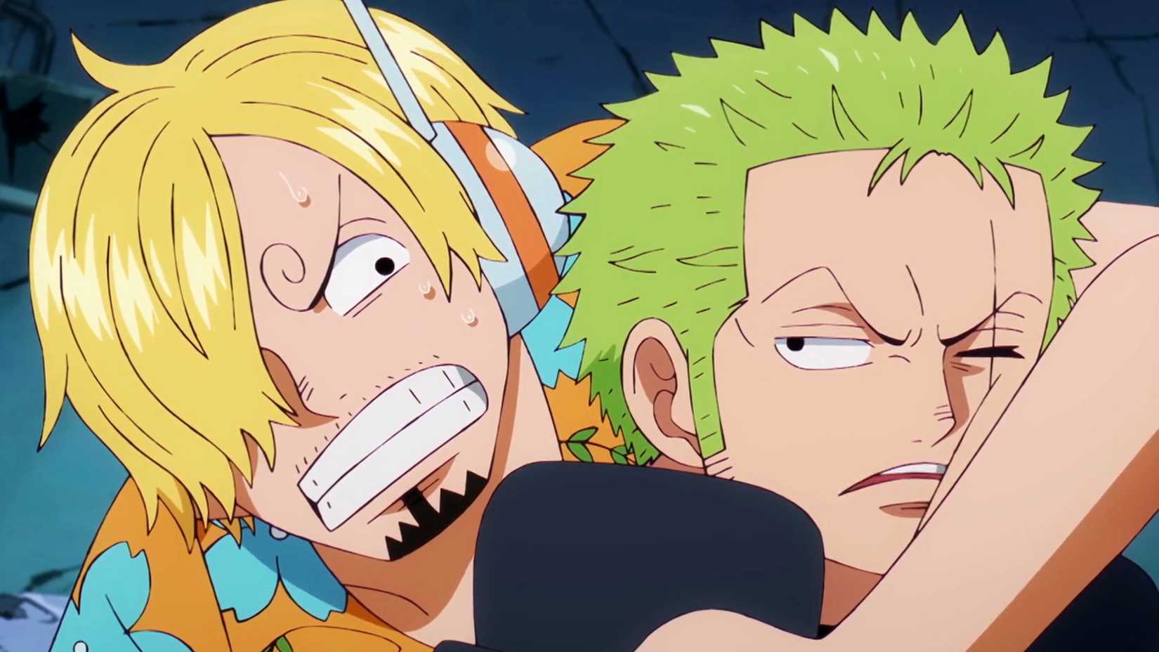 Zoro et Sanji se battent dans One Piece épisode 1106