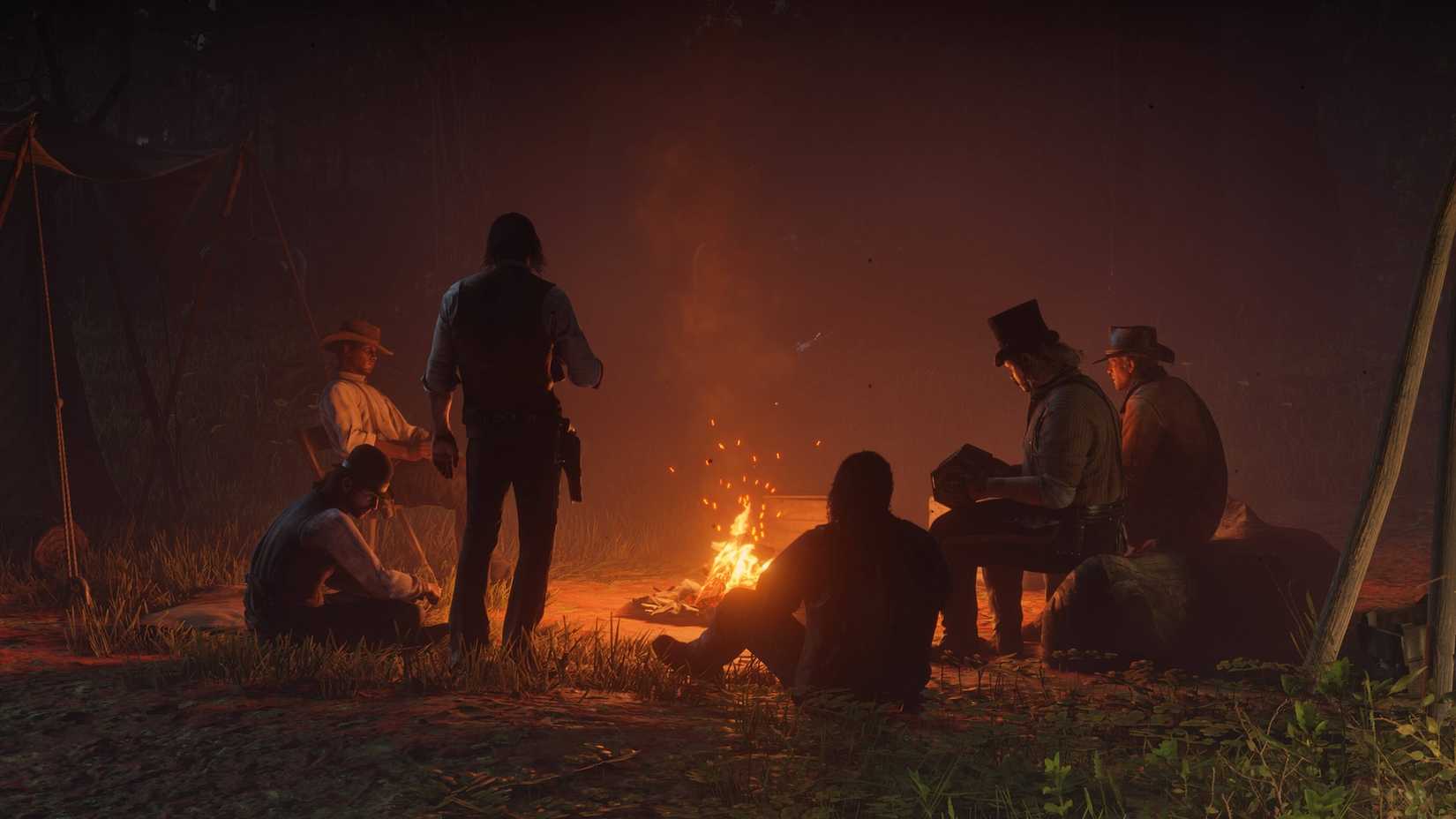 Red Dead Redemption 2-Camp