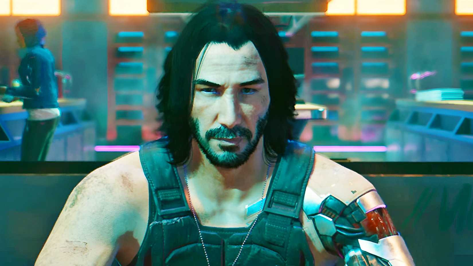 Keanu Reeves in Cyberpunk 2077