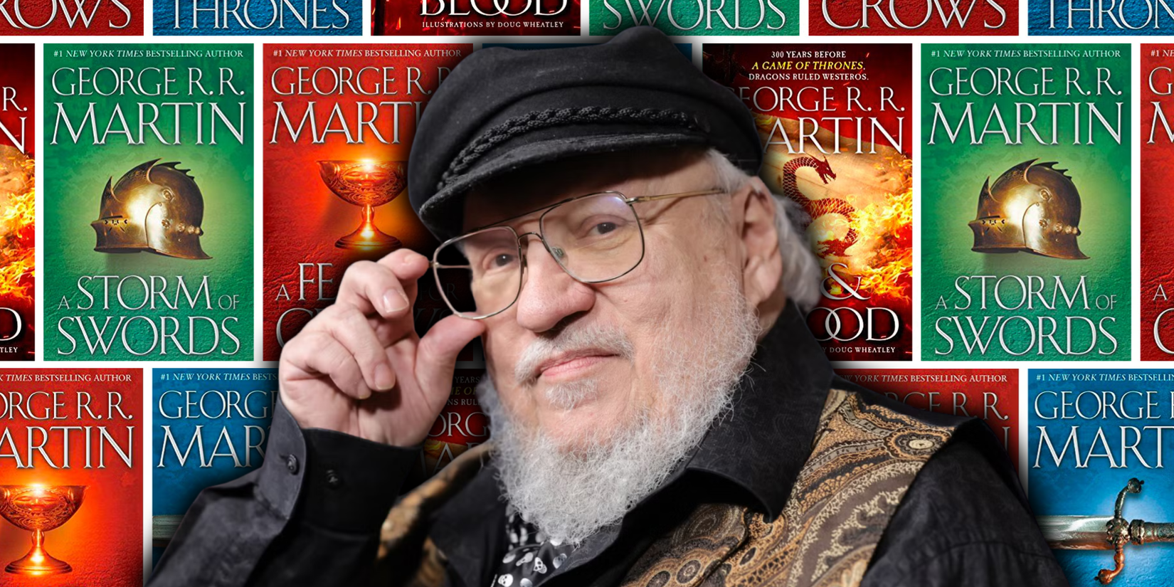 a song of ice and fire game of thrones books behind george r r martin got featured image
