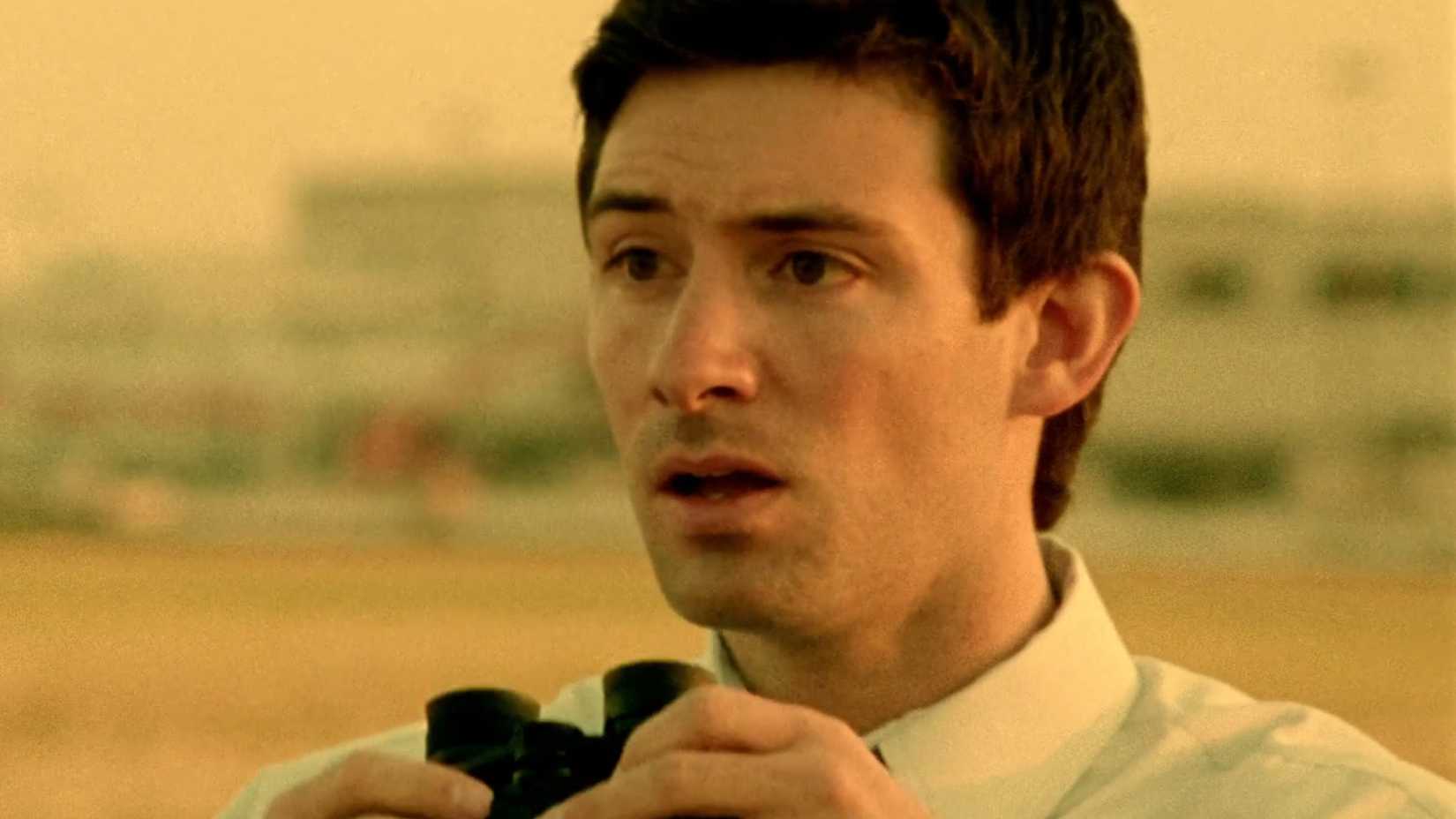 Aaron looks shocked at the primer.