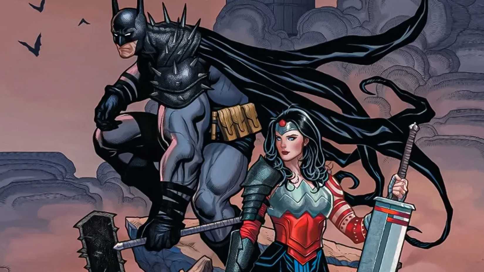 Absolute Batman and Wonder Woman Absolute Batman #16 Variant Cover