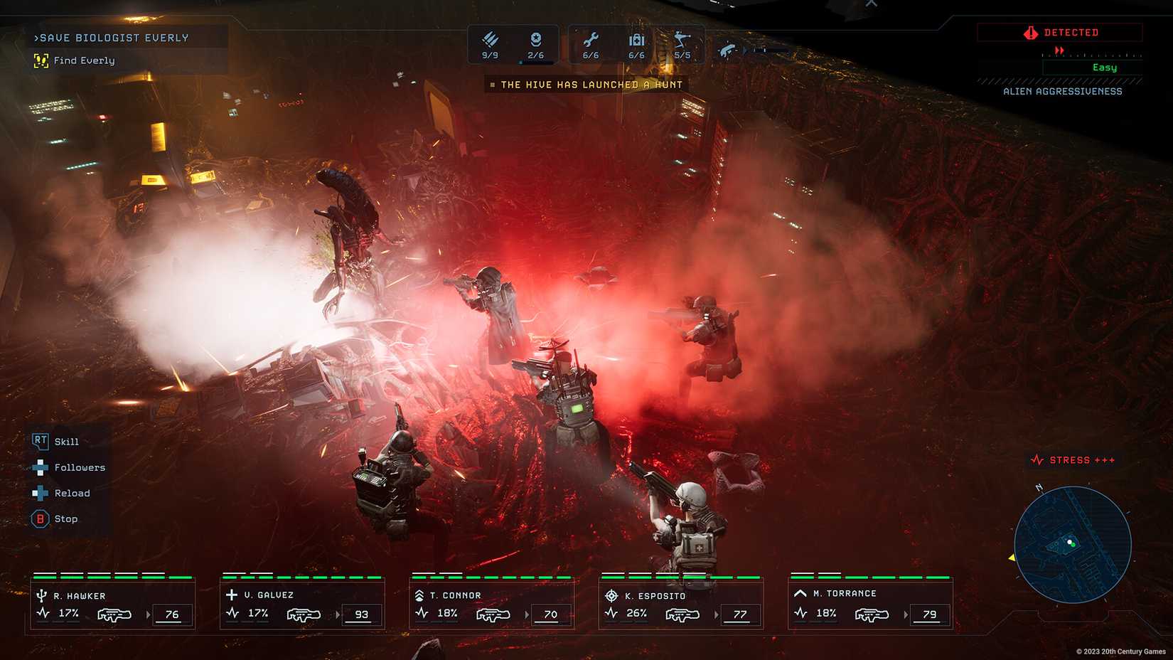 aliens dark descent screenshot