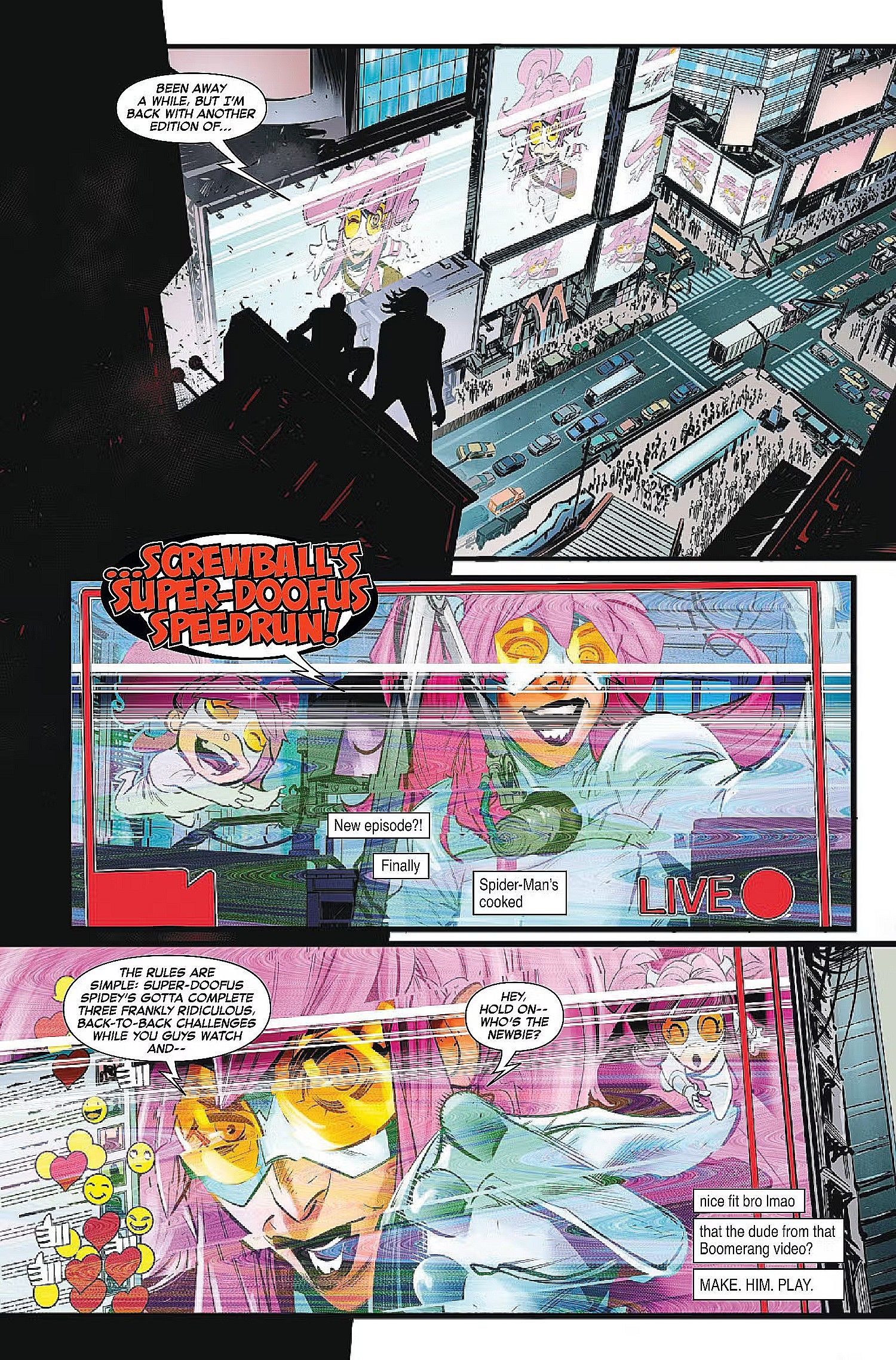 Marvel's Latest Spider-Man Sneak Preview Hints At A New Role For Peter ...
