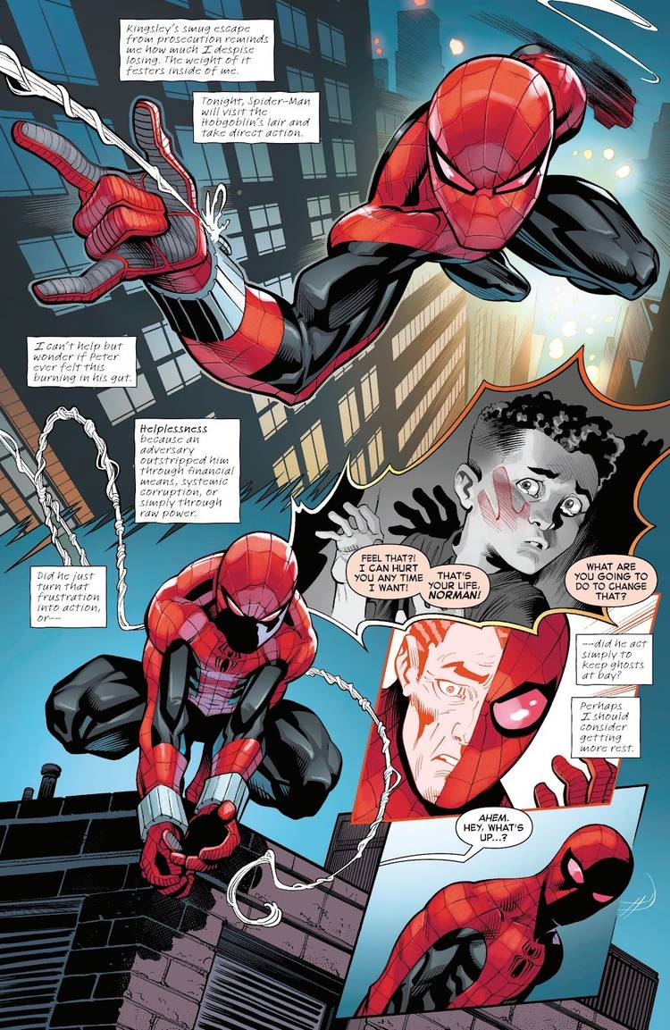 amazing spider-man norman osborn good guy