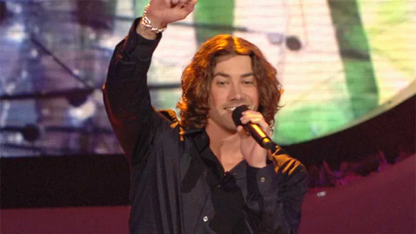 Ace Young, Finalist der 5. Staffel von American Idol, tritt auf