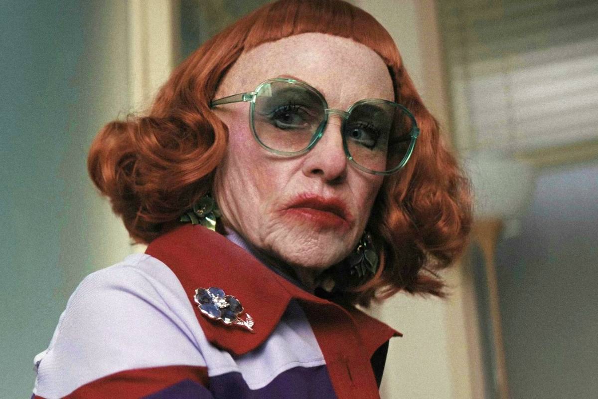 Amy Madigan as Aunt Gladys in the 2025 hit film Weapons