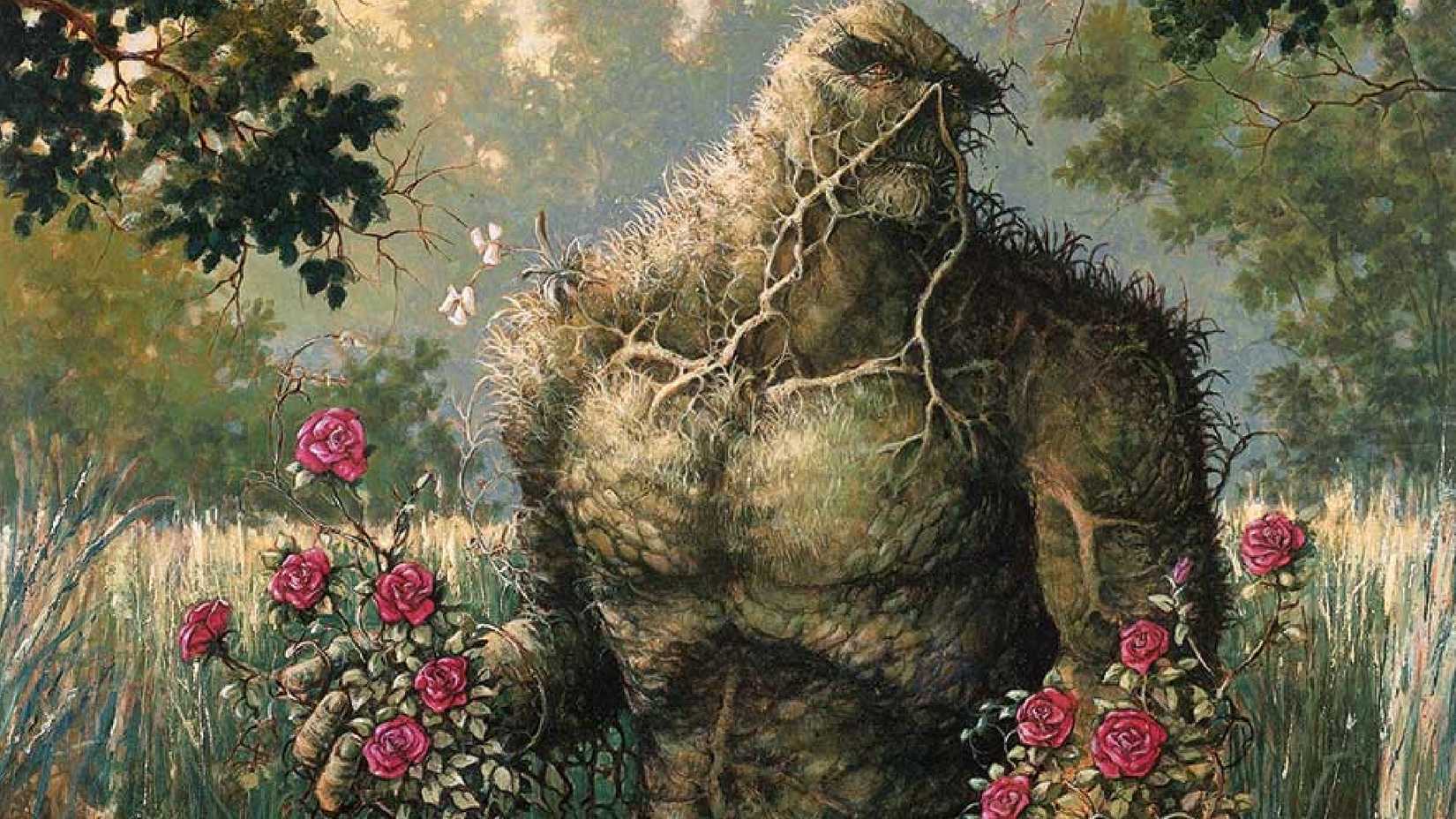 Artistic depiction of DC's Swamp Thing