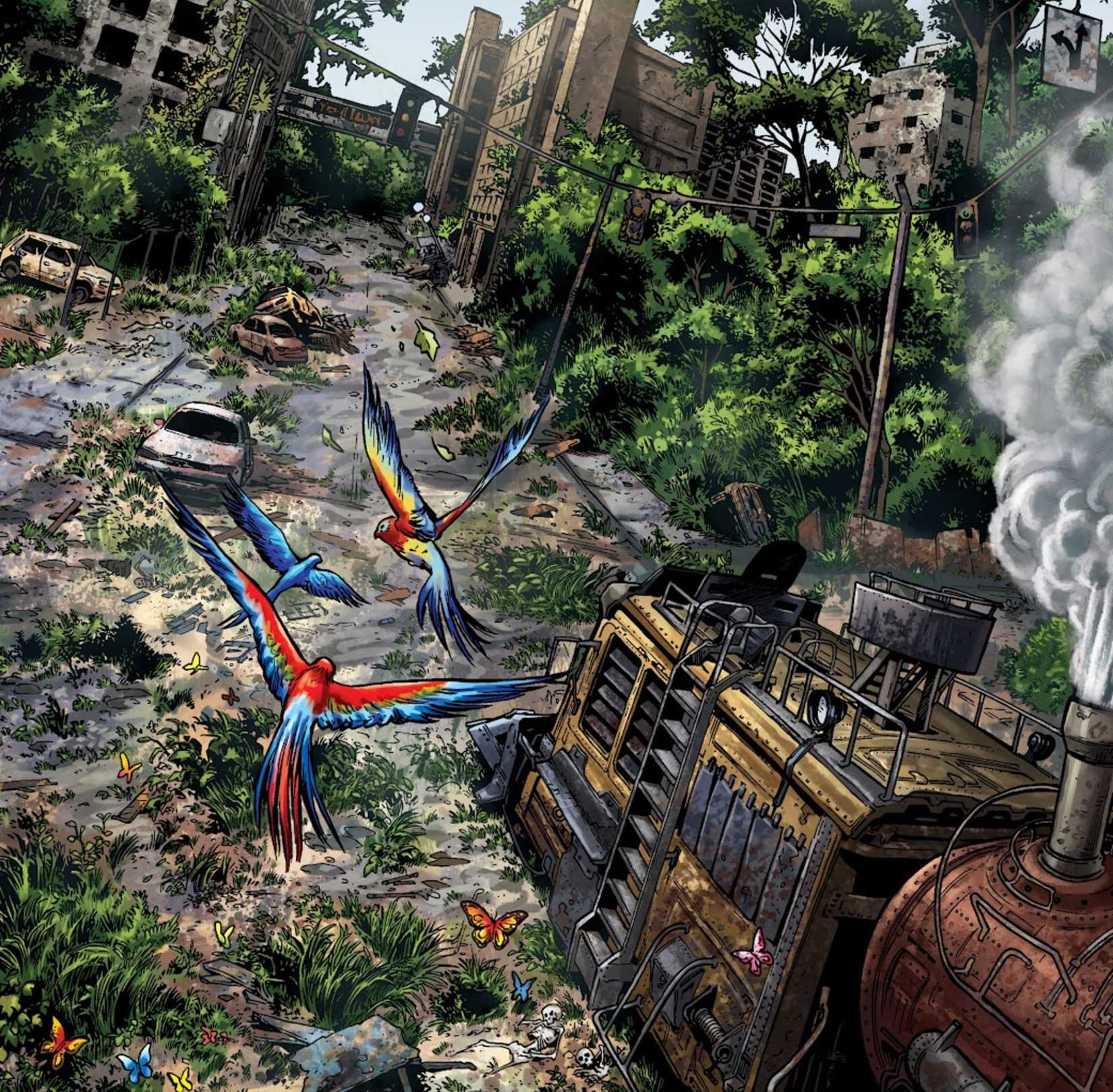 art from corssed 100 showing the vibrant art