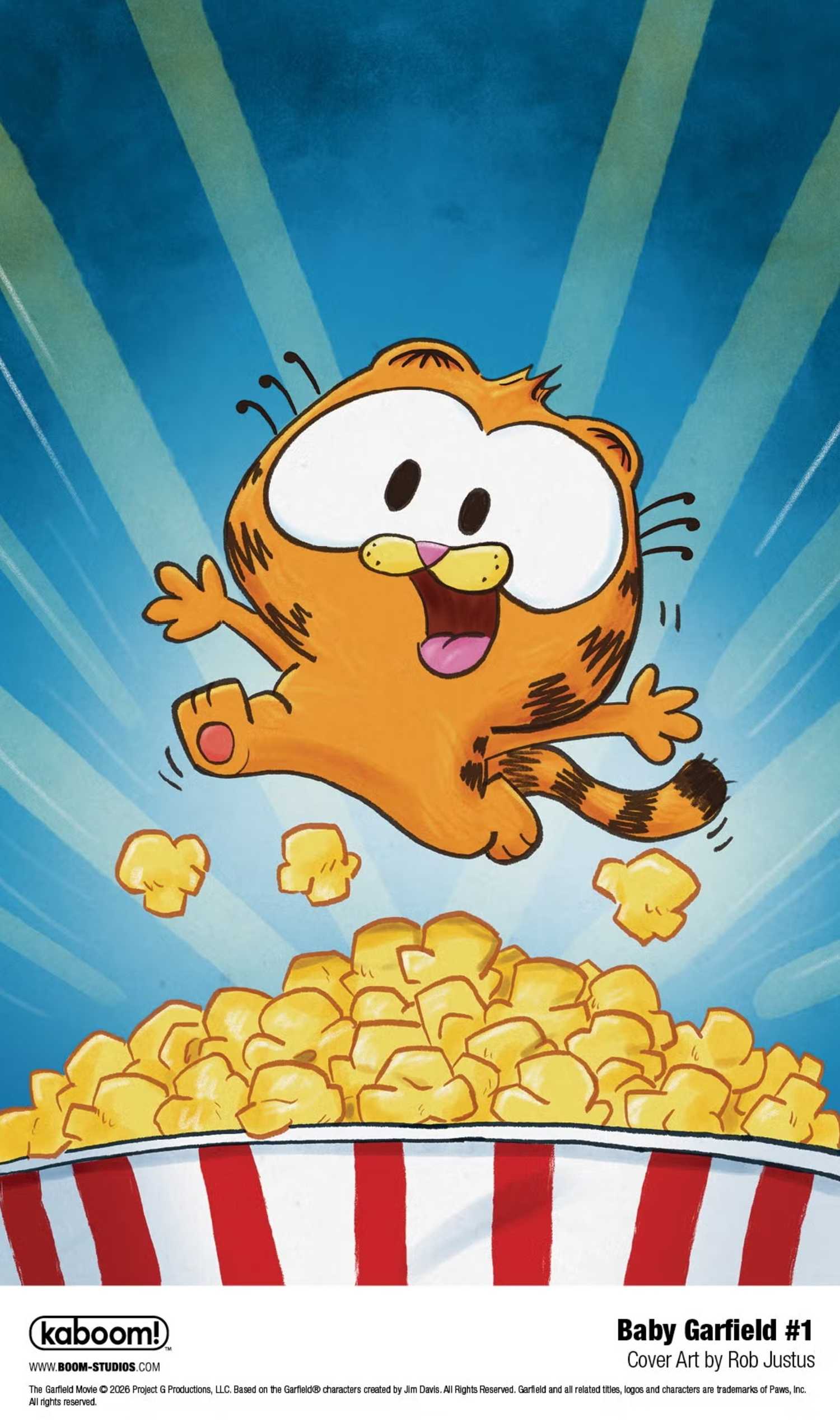 baby garfield comic cover with new design 2