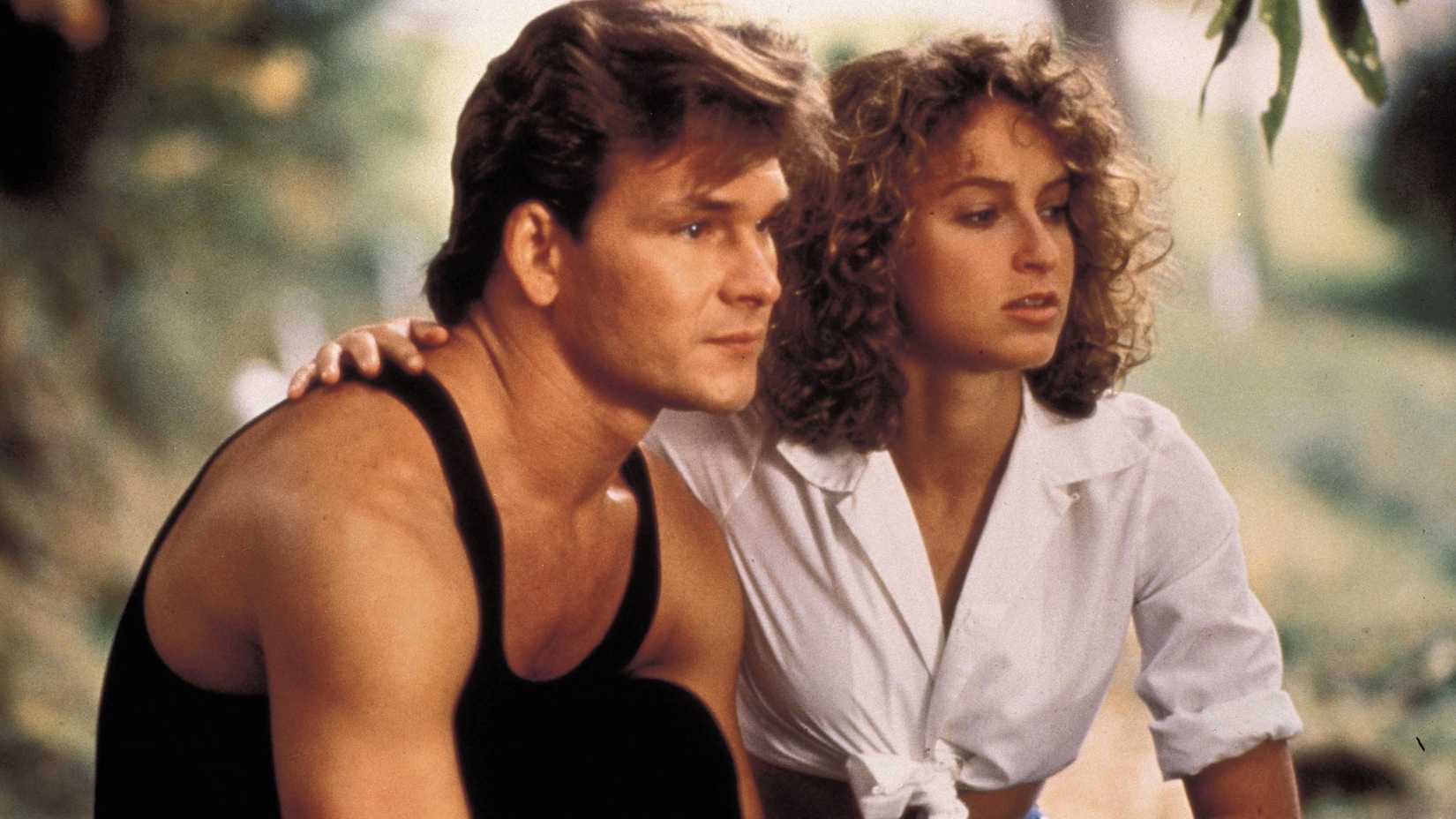 Baby (Jennifer Grey) and Johnny (Patrick Swayze) in Dirty Dancing