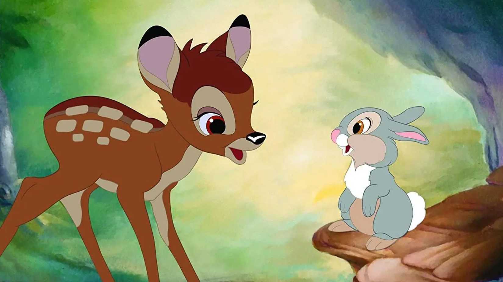 Bambi e Thumper em Bambi