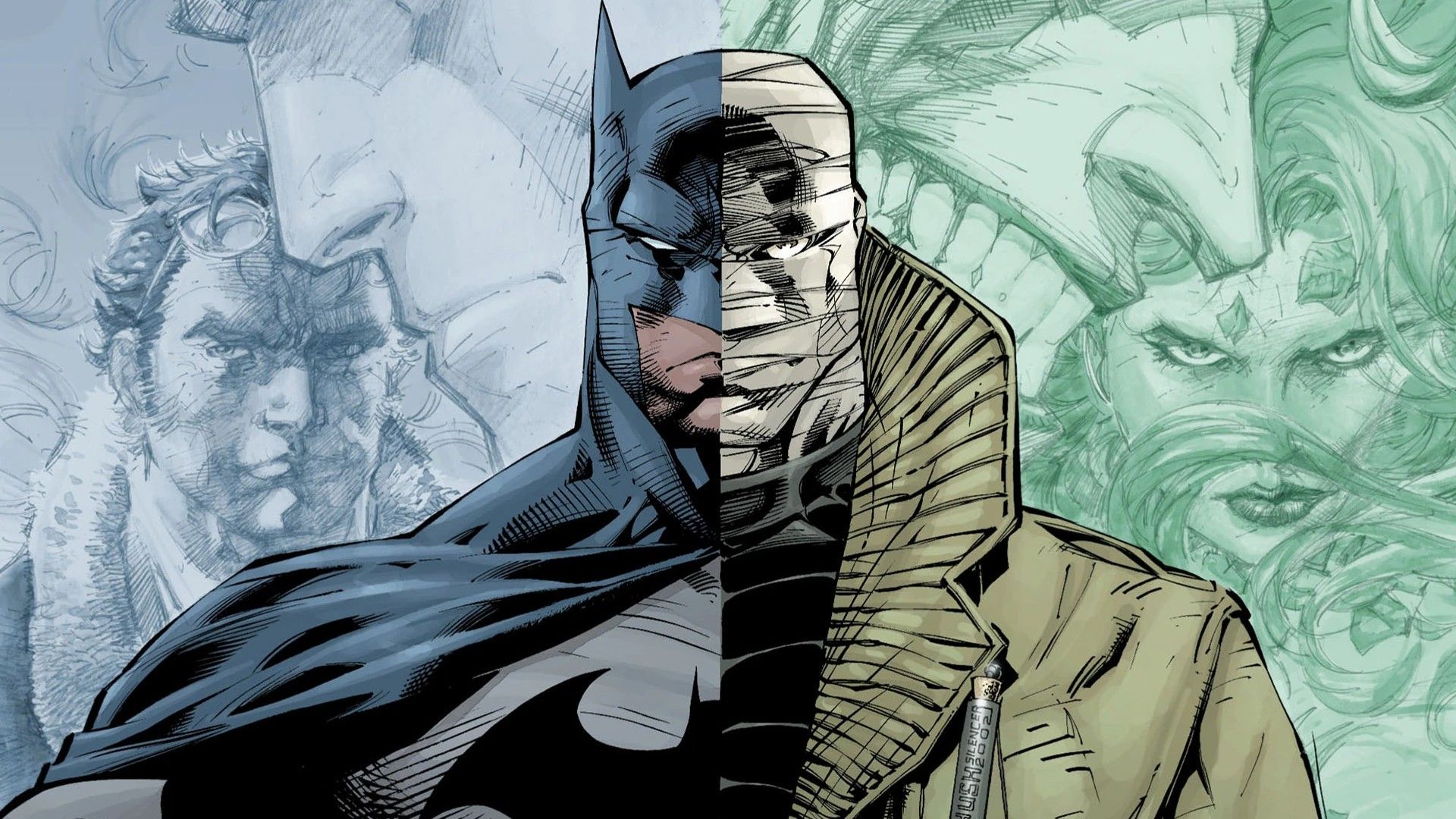 Batman and Hush DC Comics