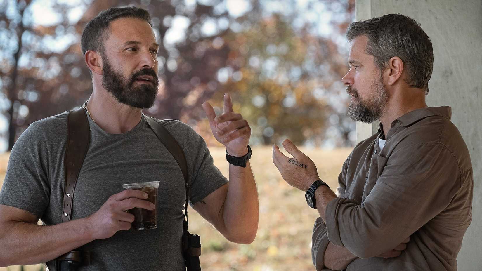 Ben Affleck and Matt Damon in The Rip