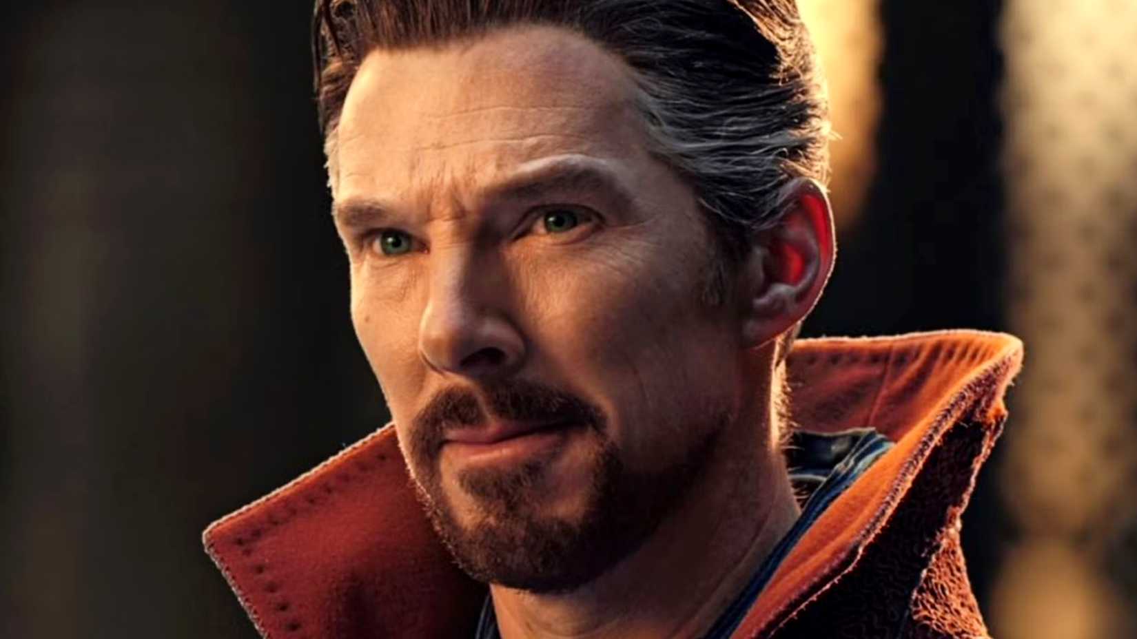 Benedict Cumberbatch's Stephen Strange looks focused in Doctor Strange in the Multiverse of Madness