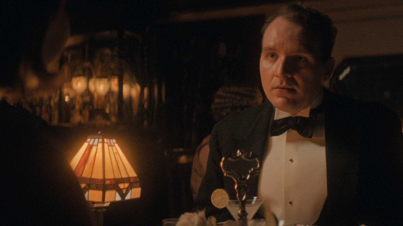 Bill at dinner in Agatha Christie's Seven Dials