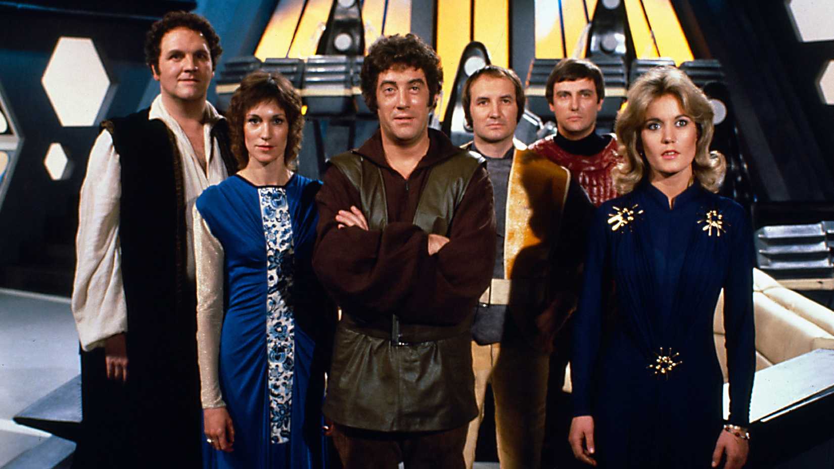 Blake's 7 cast photo.