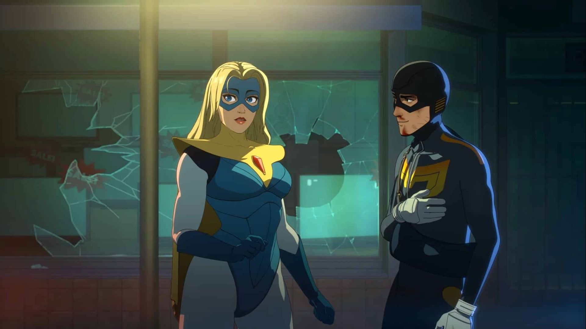 Blonde Blazer and Robert in Dispatch