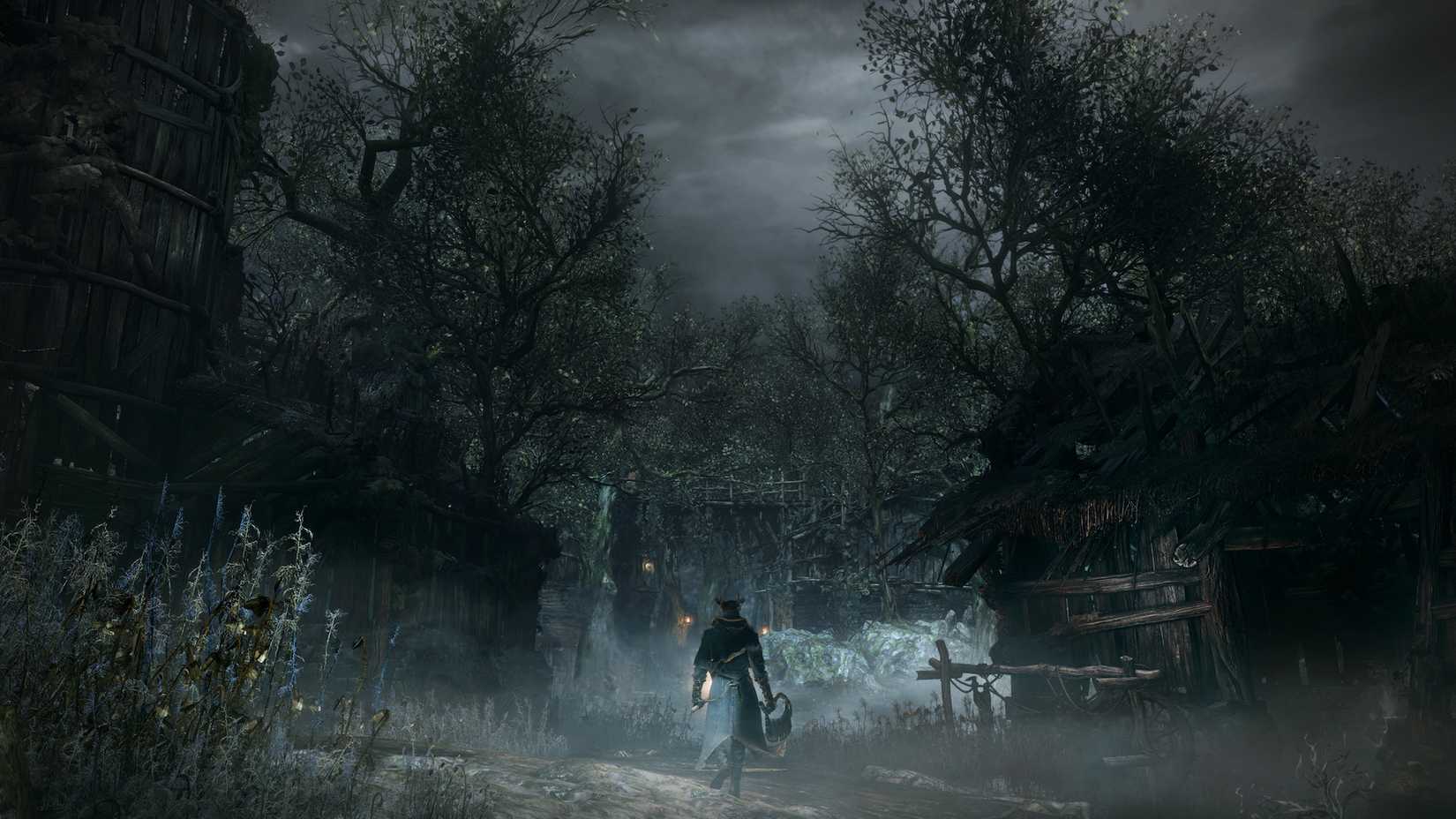 bloodborne forbidden woods screenshot