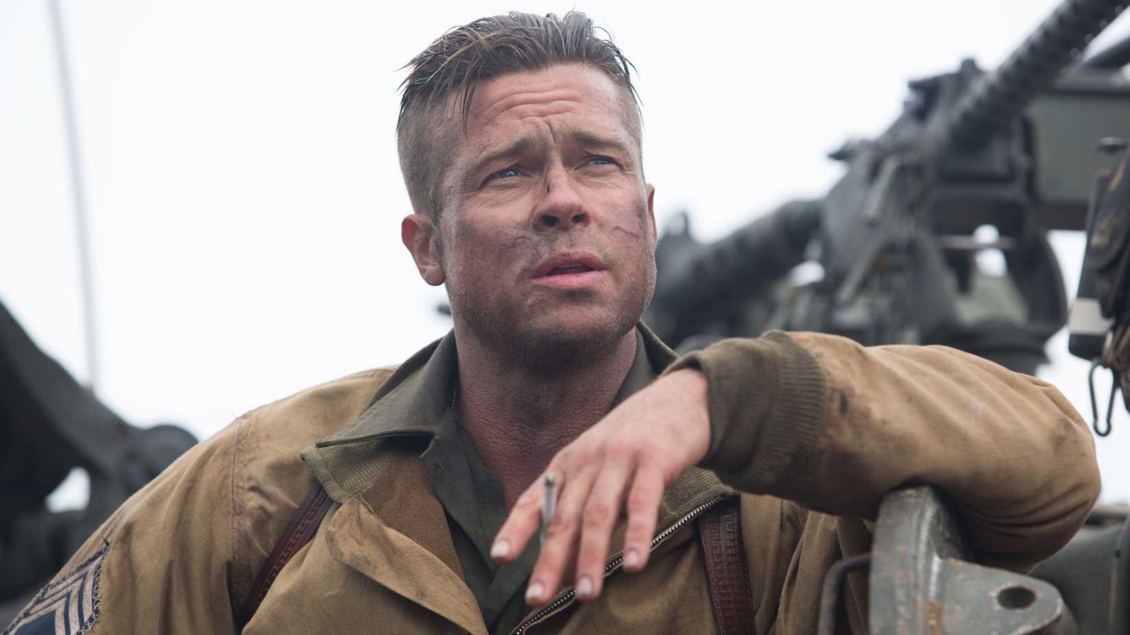 brad pitt as don wardaddy collier in fury