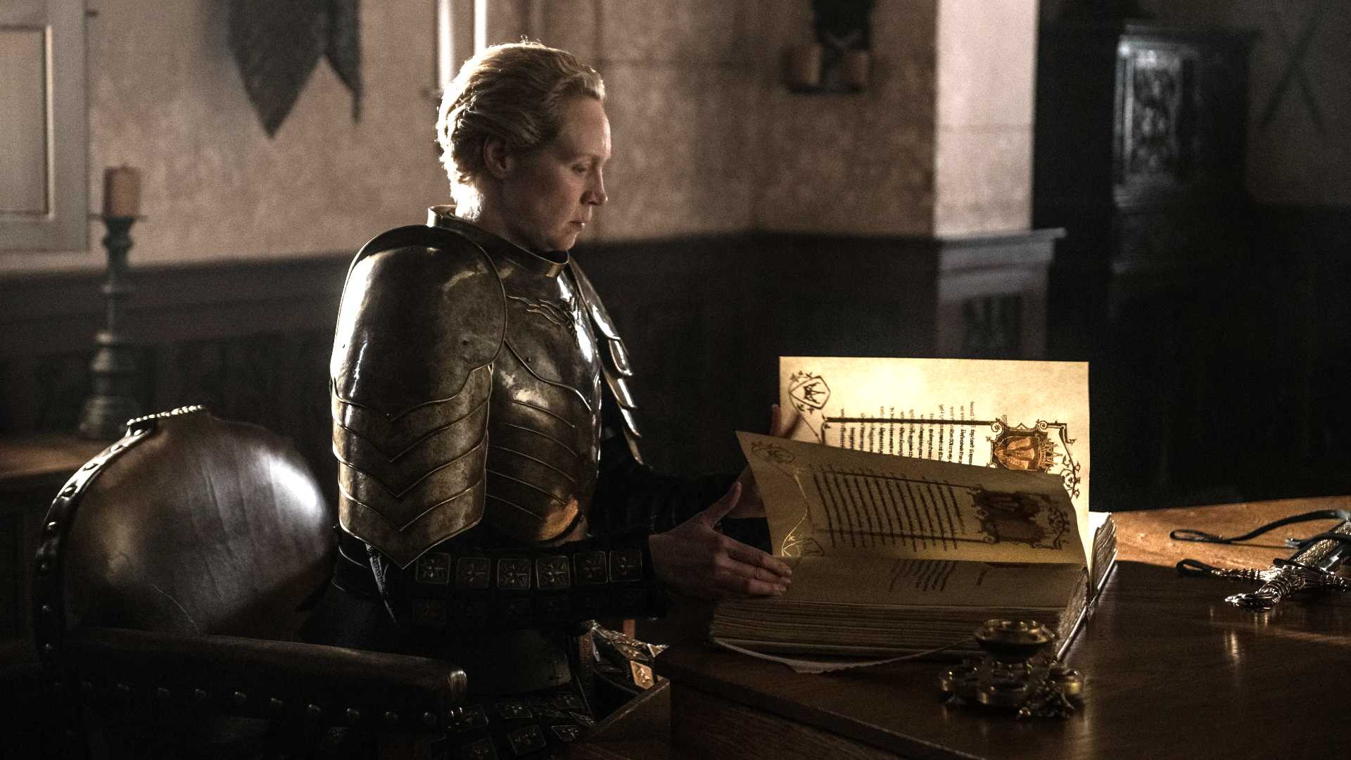 Brienne and Oathkeeper Game of Thrones