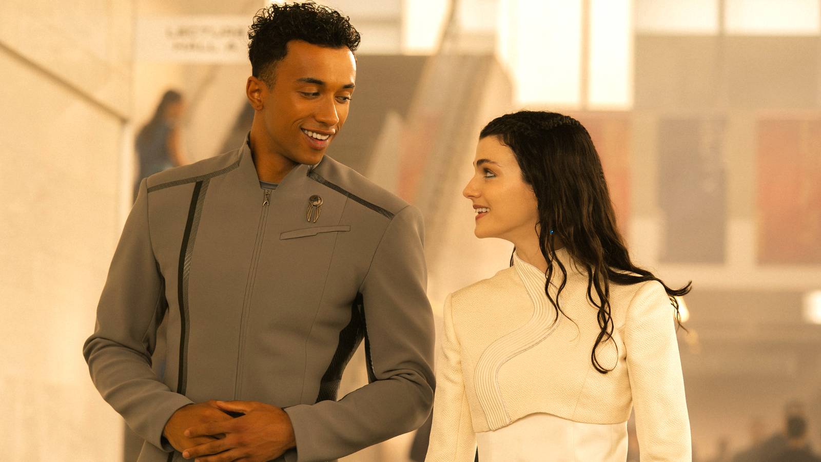 Zoë Steiner & Sandro Rosta On Star Trek: Starfleet Academy's Intense Episode 6