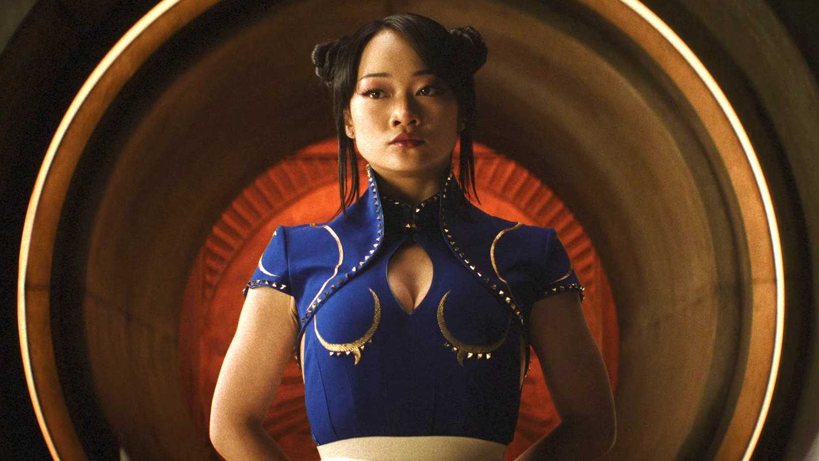 Callina Liang como Chun-Li em Street Fighter 2026
