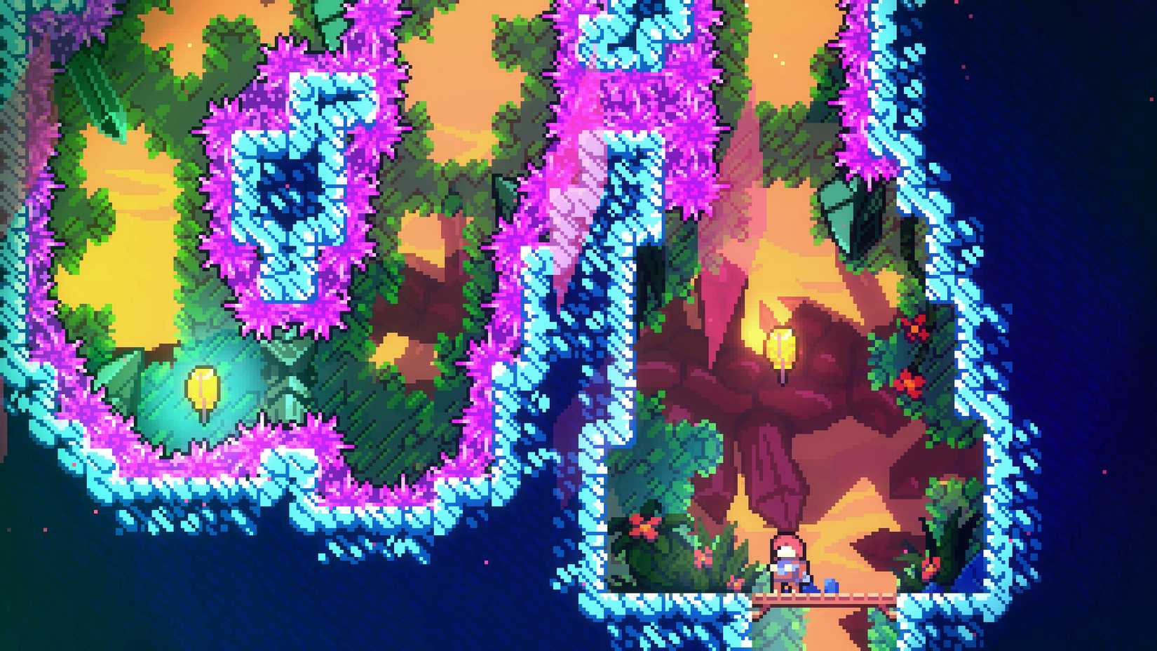 celeste screenshot platformer