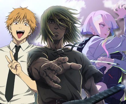 10 Retro Anime That Can Be Streamed Completely Free 5 Chainsaw Man Denji, Vinland Saga Thorfinn, Cyberpunk Edgerunners Lucy
