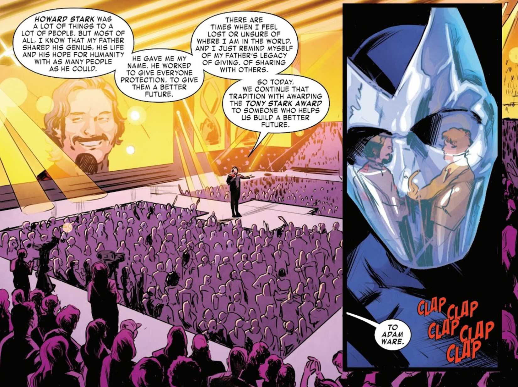 CITIZEN V IN IRON MAN COMIC