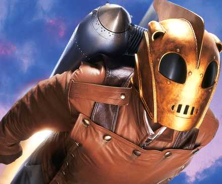 Brand New Day, Ranked By Threat Level 1 Cliff Secord flies using his jetpack in Disney's 1991 The Rocketeer movie