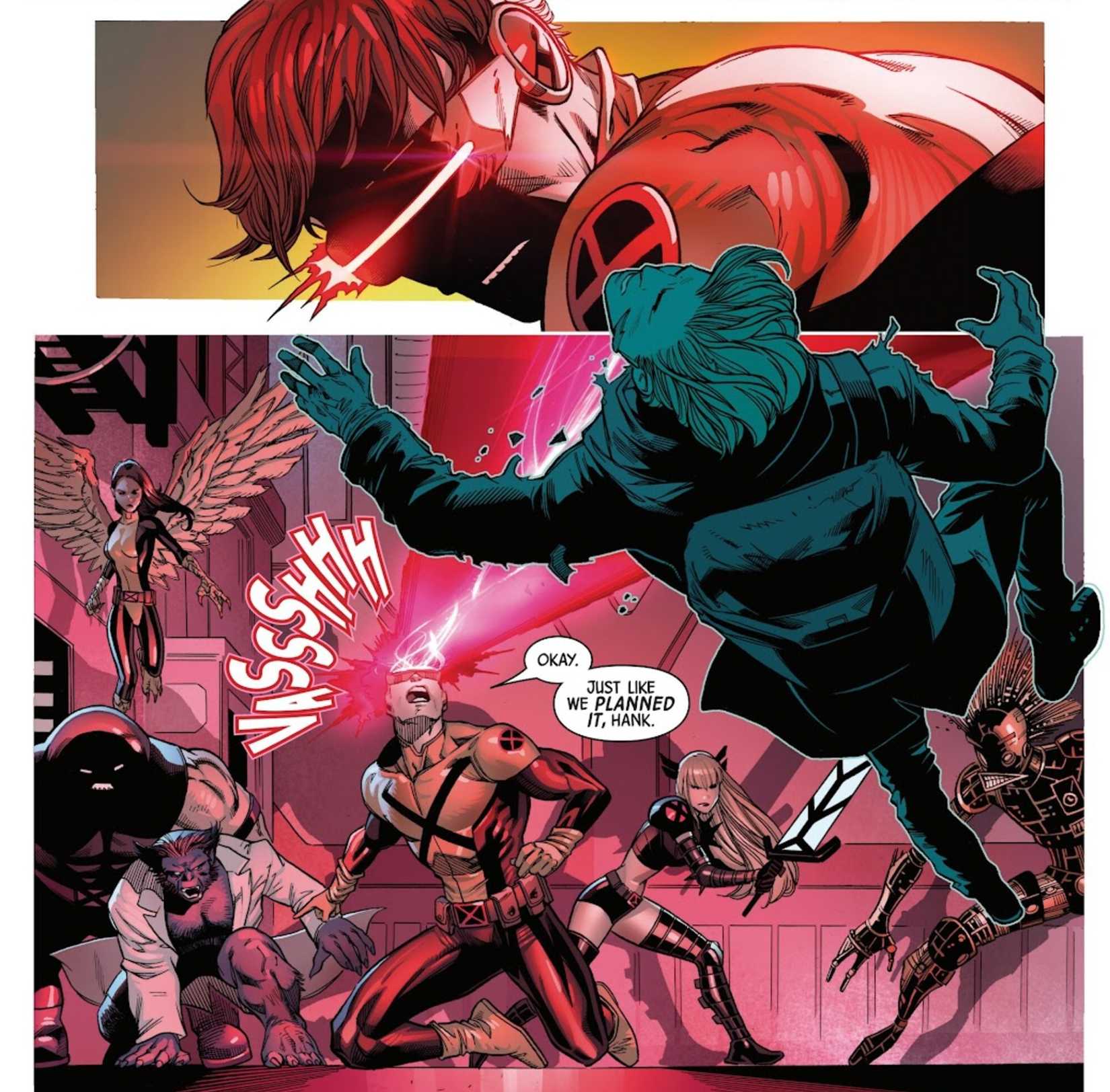 cyclops battles the x-men 3