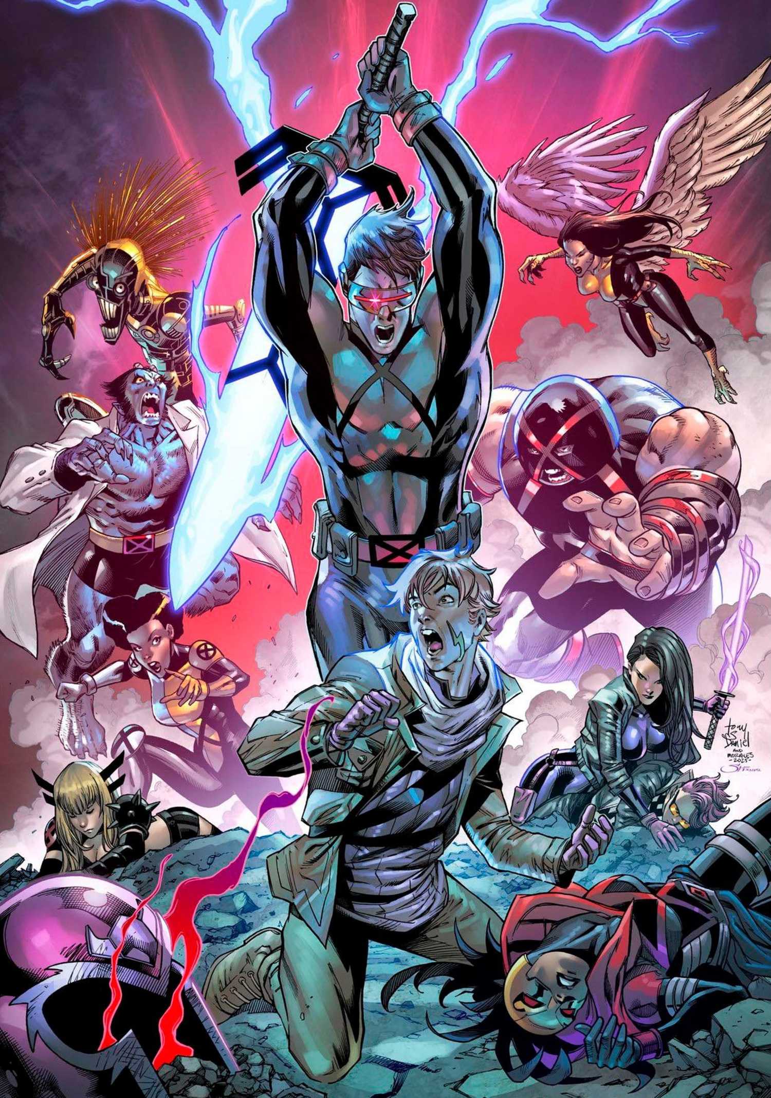 cyclops battles the x-men 4