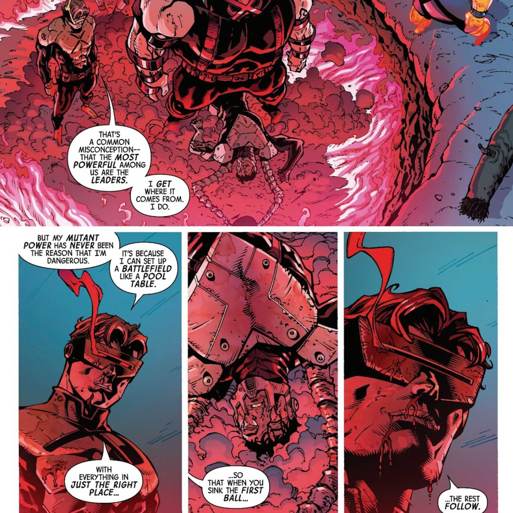 cyclops boasts why he's x-men's best fighter