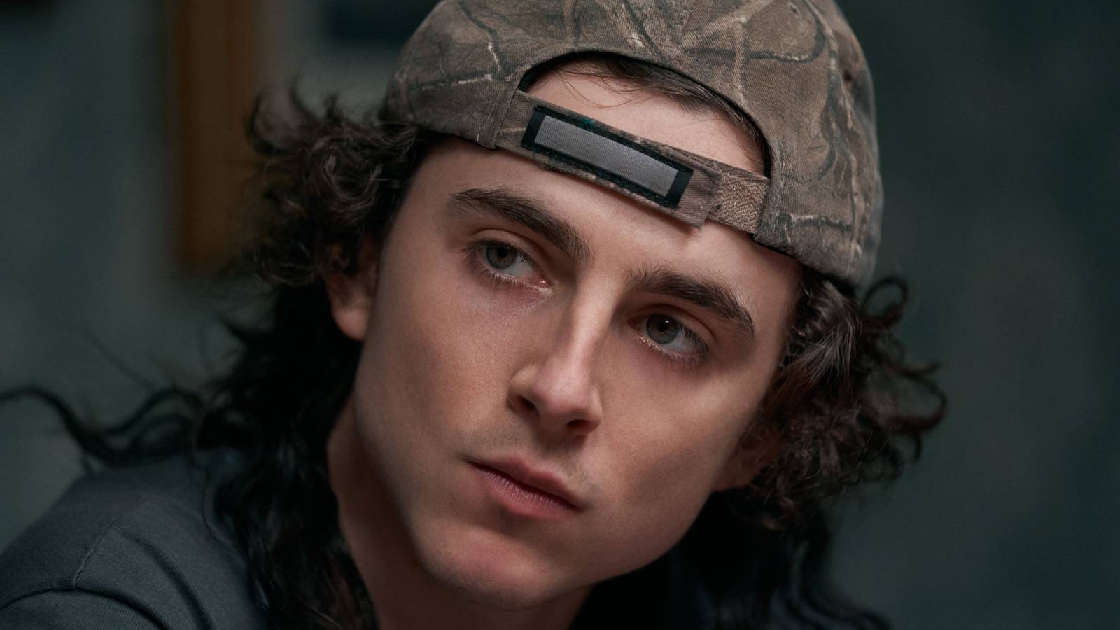 Timothée Chalamet as Yule looking concerned in Don't Look Up.