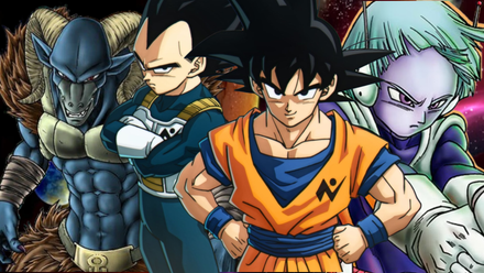 Dragon Ball Super Galaxy Patrol Edition Goku, Vegeta, Moro, Merus 1
