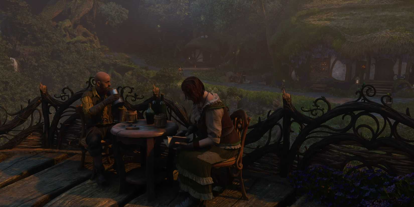 Fable NPCs Dining