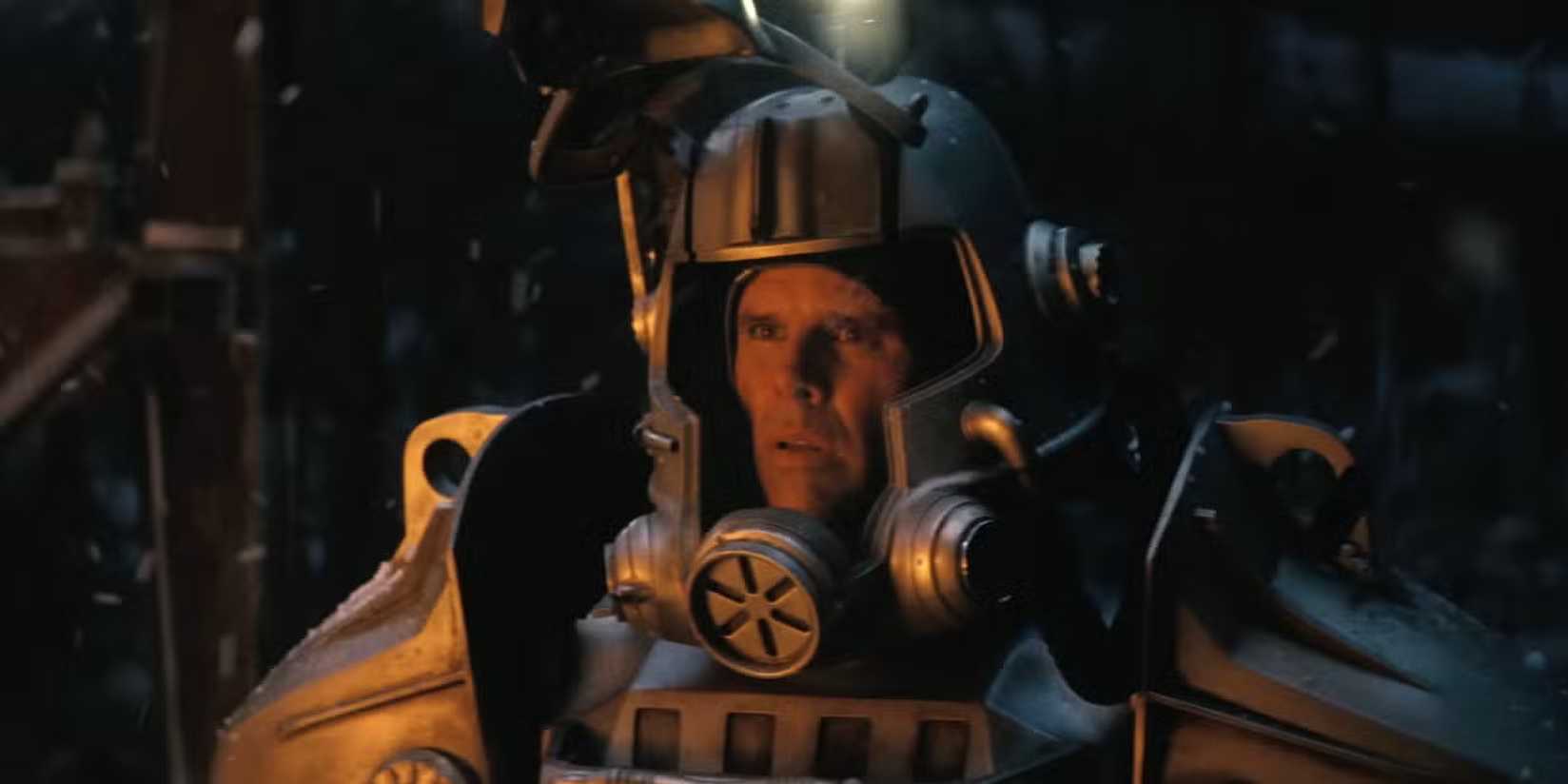 Cooper Howard in Power Armor in Alaska