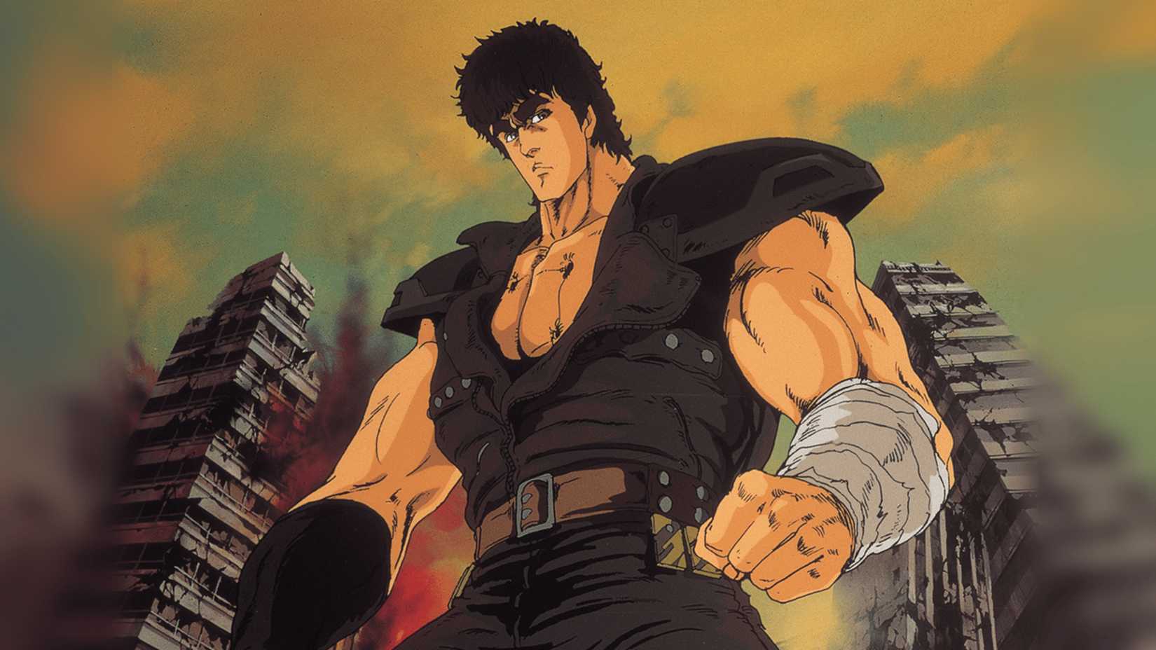 Kenshiro in a fighting stance in Fist of the North Star.
