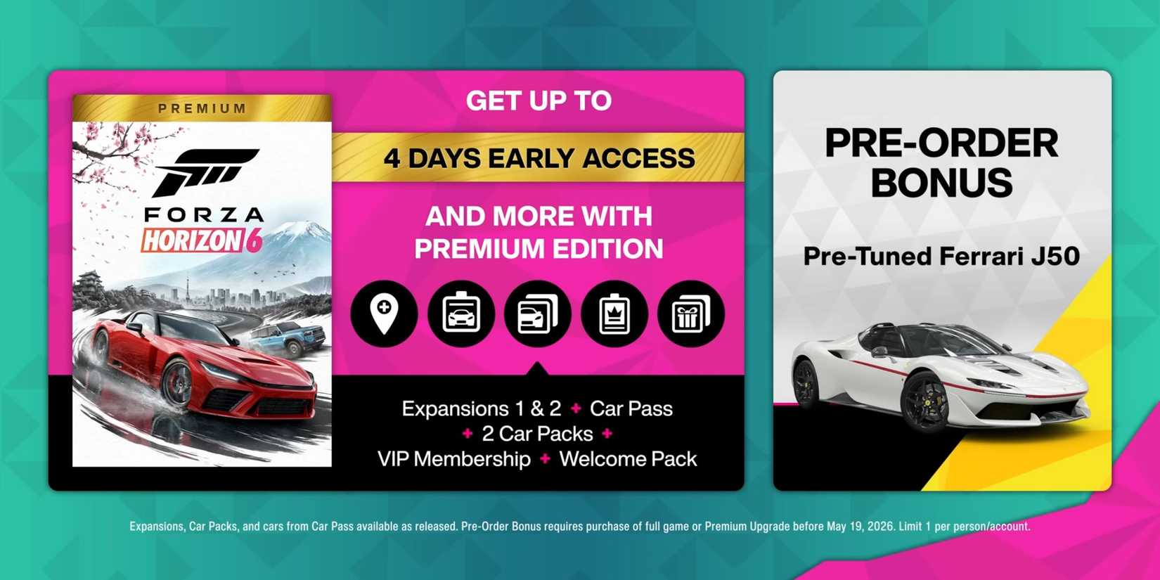Fh6 Raptor R Welcome Pack Forza Horizon 6: Release Date, Editions, Cars & Game Pass Availability