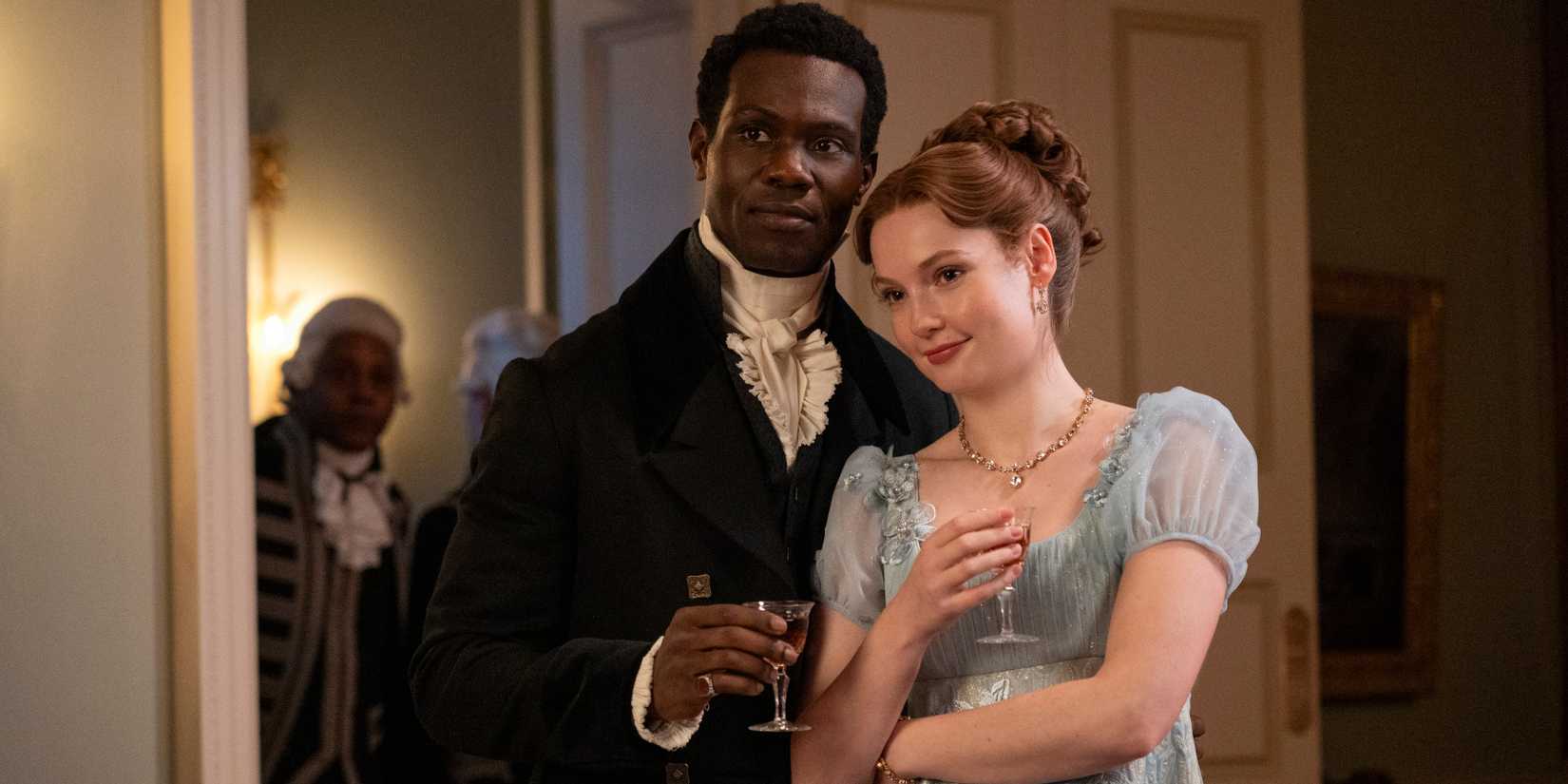francesca and john stirling in bridgerton season 4