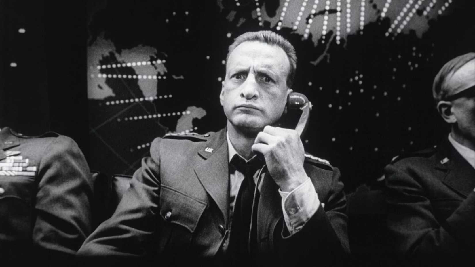 George C Scott as General Buck Turgidson in Dr. Strangelove