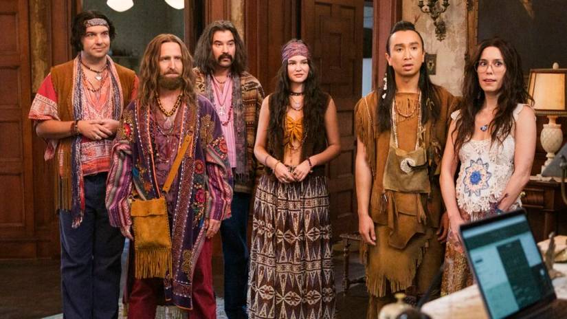 Bruce, Sasappis e Flower em Ghosts Temporada 5