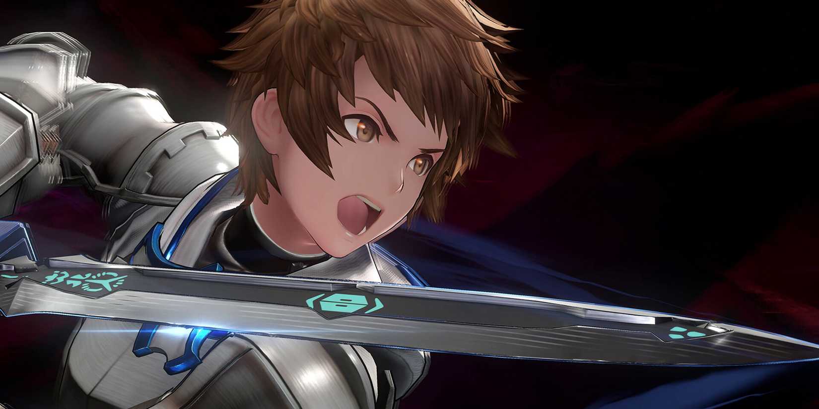 Granblue Fantasy Relink Protagonist schwingt ein Schwert