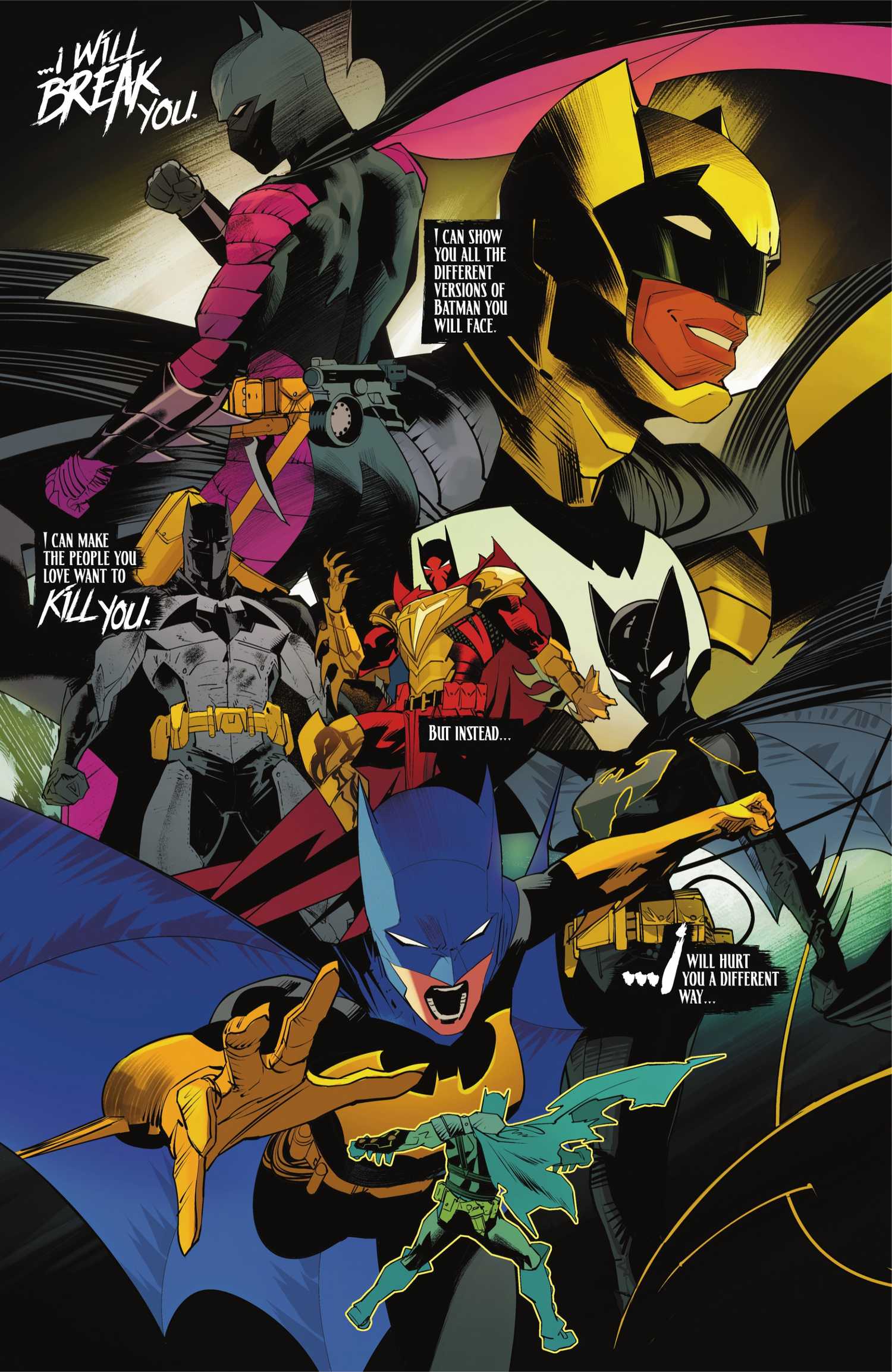 Heart of Apololips Threatens Batman in Knightfight #3