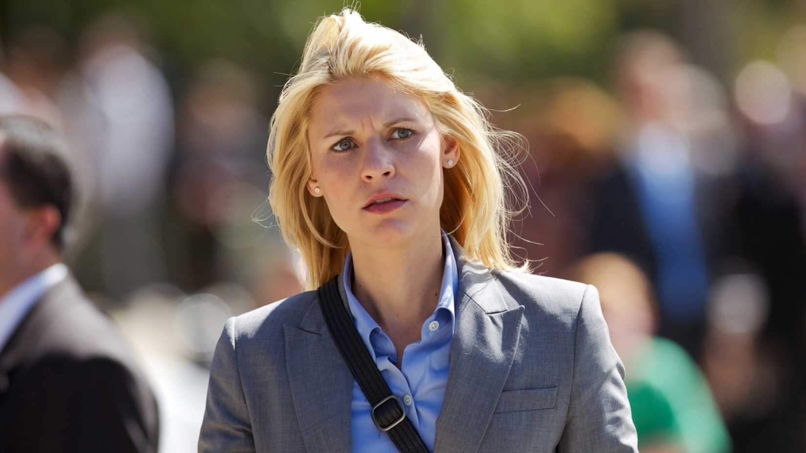 Claire Danes como Carrie Mathison em Homeland