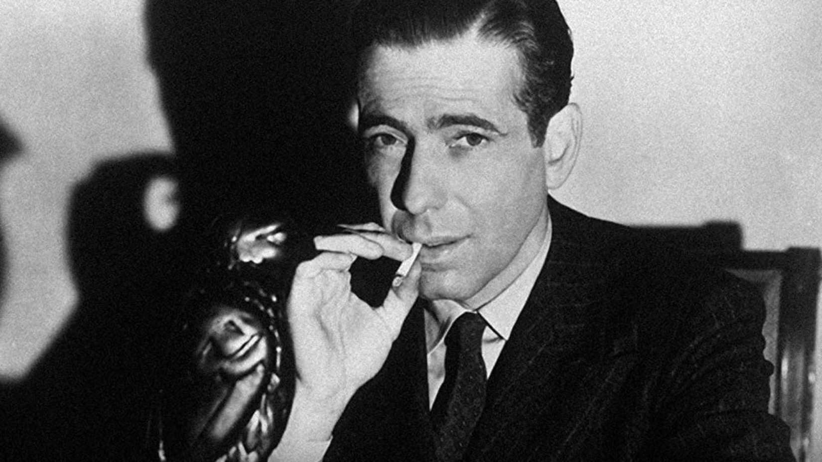 Humphrey Bogart as Sam Spade in The Maltese Falcon