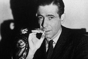 Humphrey Bogart as Sam Spade in The Maltese Falcon