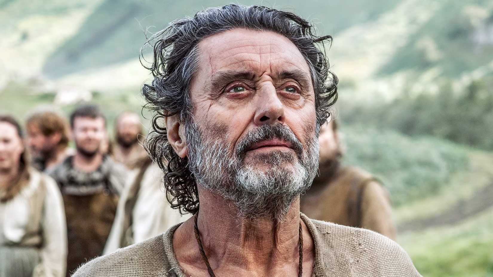 Ian McShane como Irmão Ray em Game of Thrones