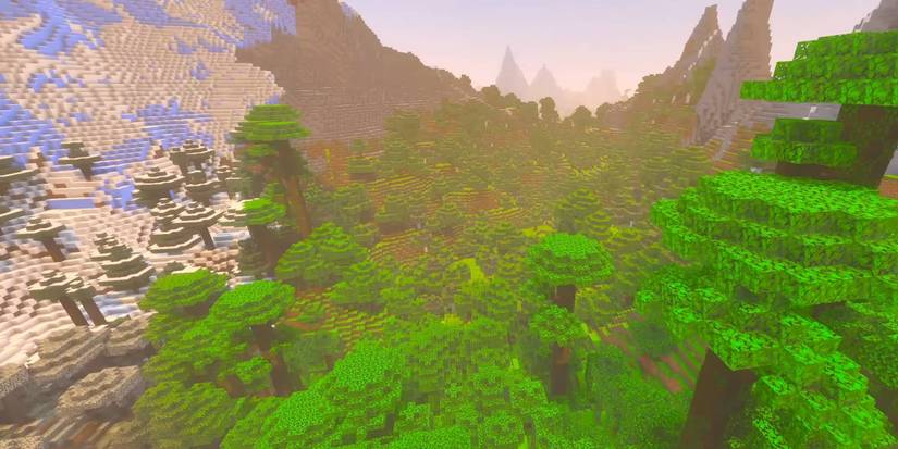 Minecraft True Forest Fanatic survival world seed